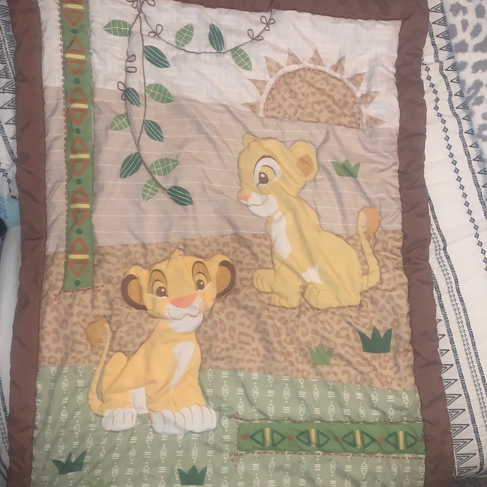 Lion King Baby/Toddler Blanket Quilt